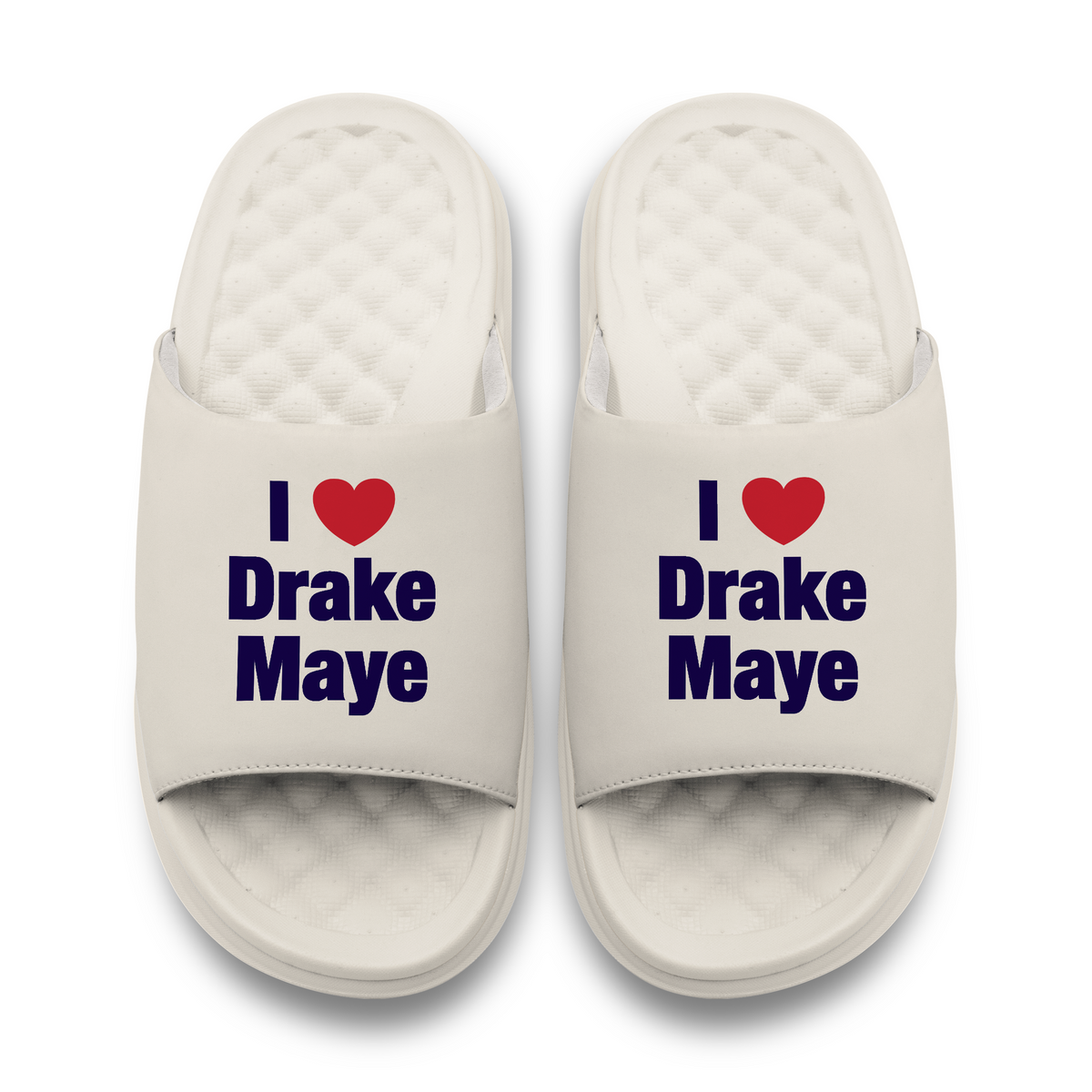 I Love Drake Maye ISlide x BrakingT Motive Slide Sandals