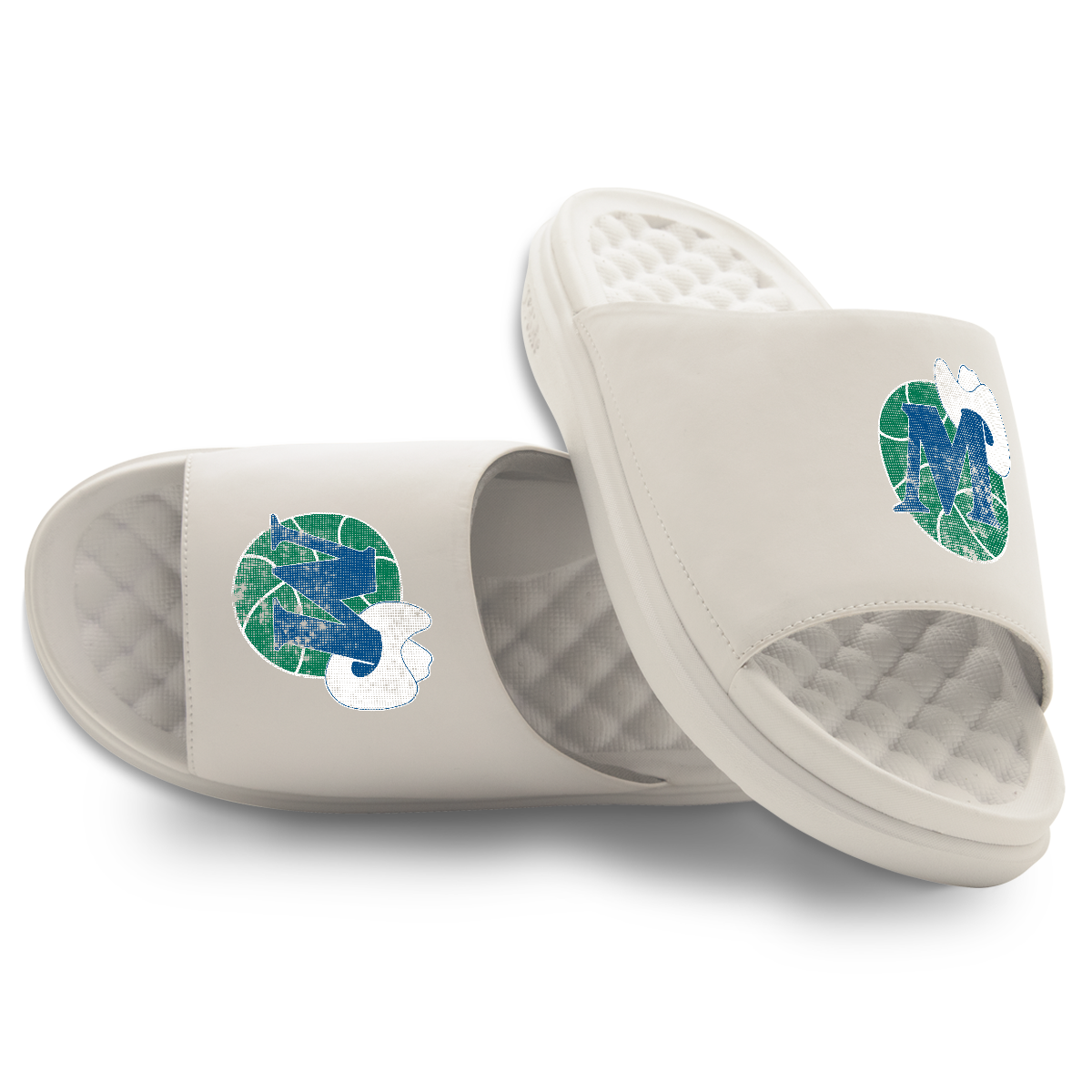 Dallas Mavericks Hardwood Classics Distressed Logo Motive