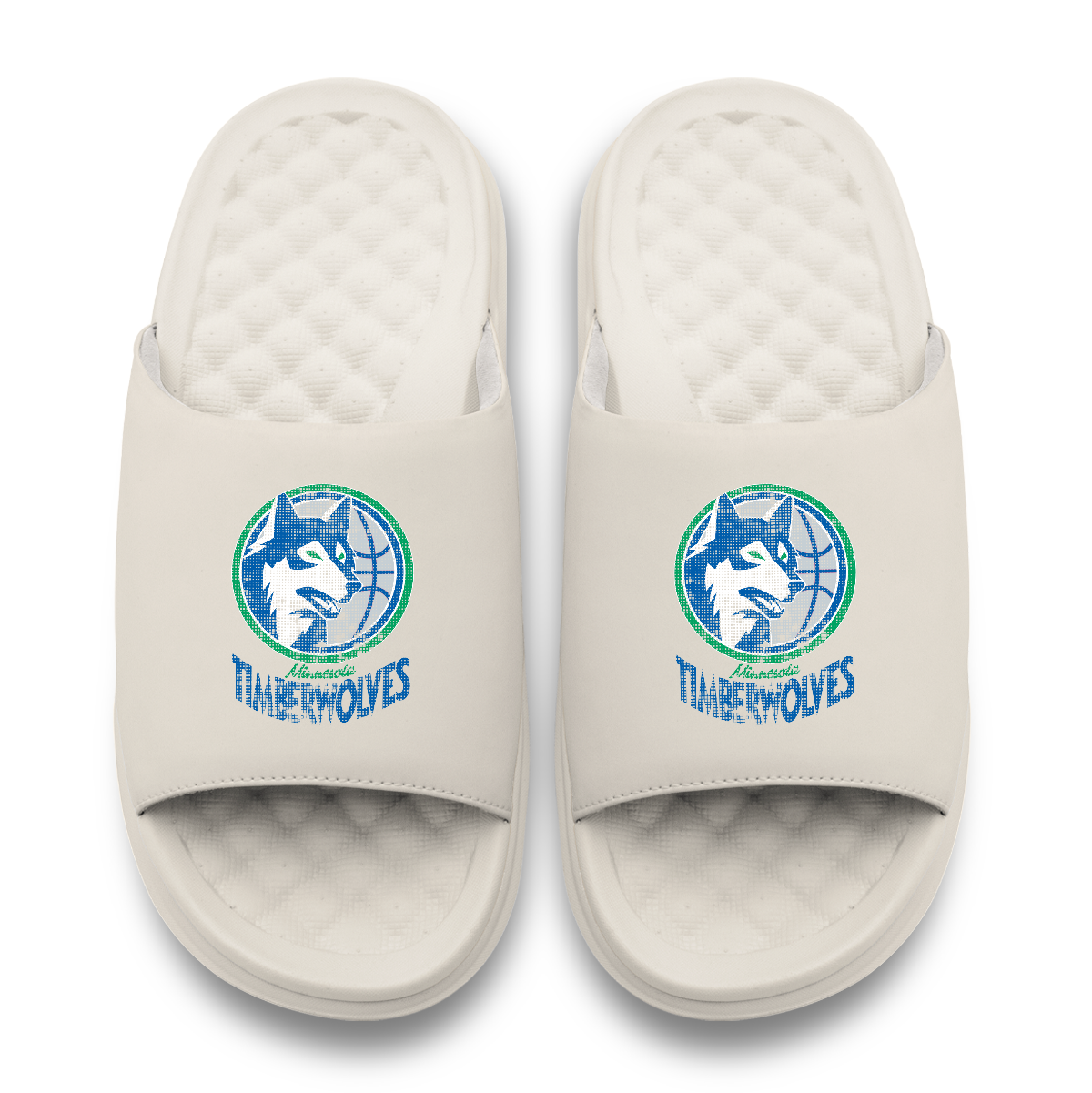 Minnesota TImberwolves Hardwood Classics Distressed Logo Motive