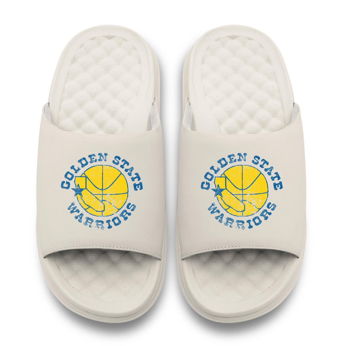 Golden State Warriors Hardwood Classics Distressed Logo Motive