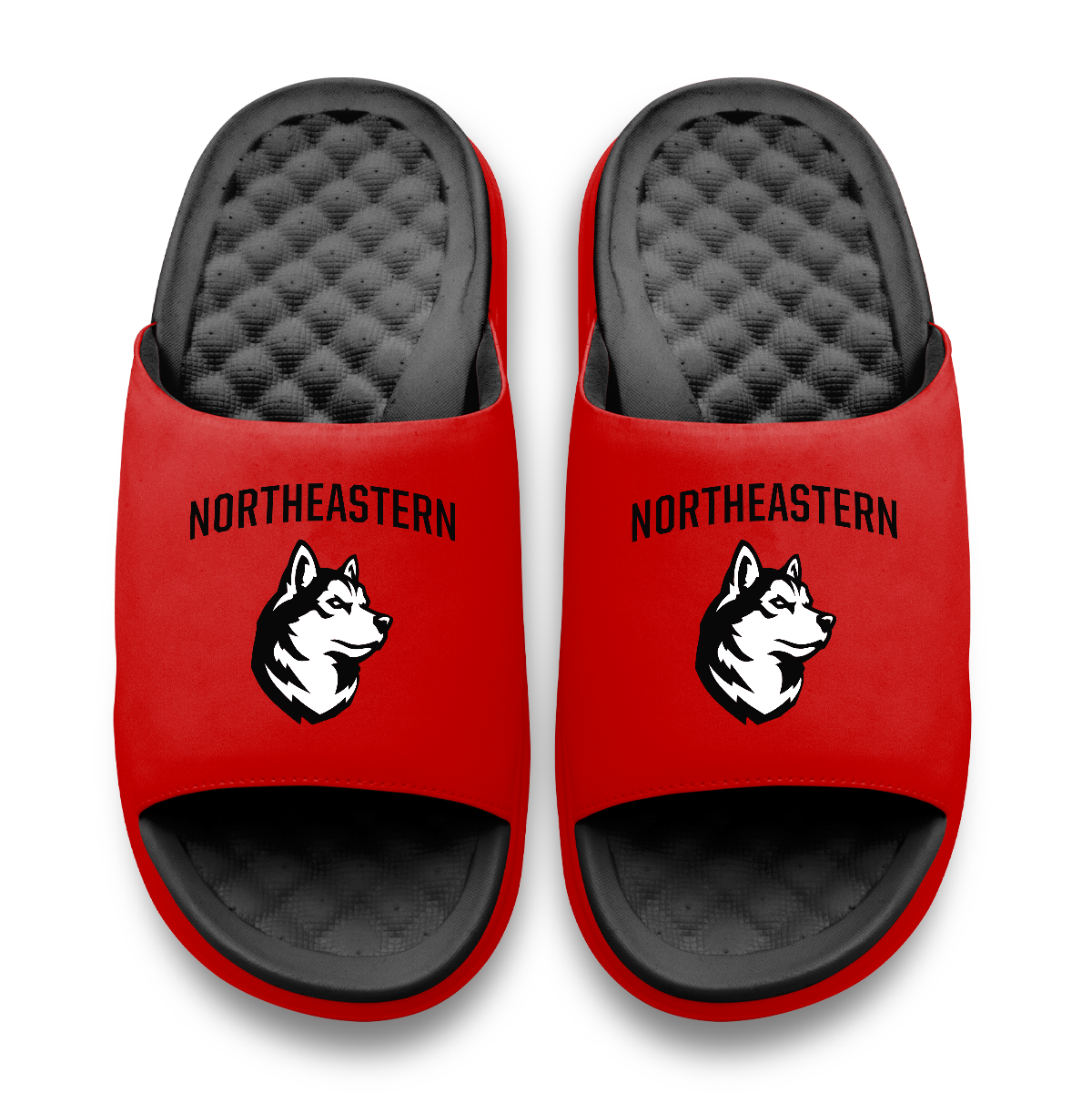 Northeastern Huskies Stacked Logo Motive