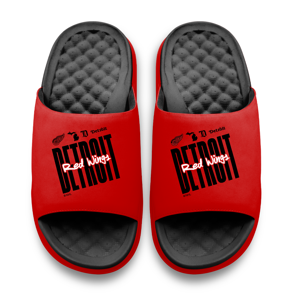 Detroit Red Wings City Script Motive
