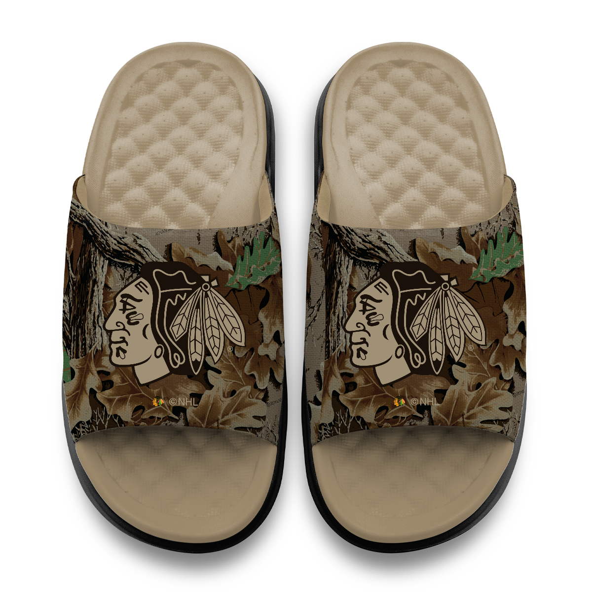 Chicago Blackhawks RealTree Advantage Tan Camo
