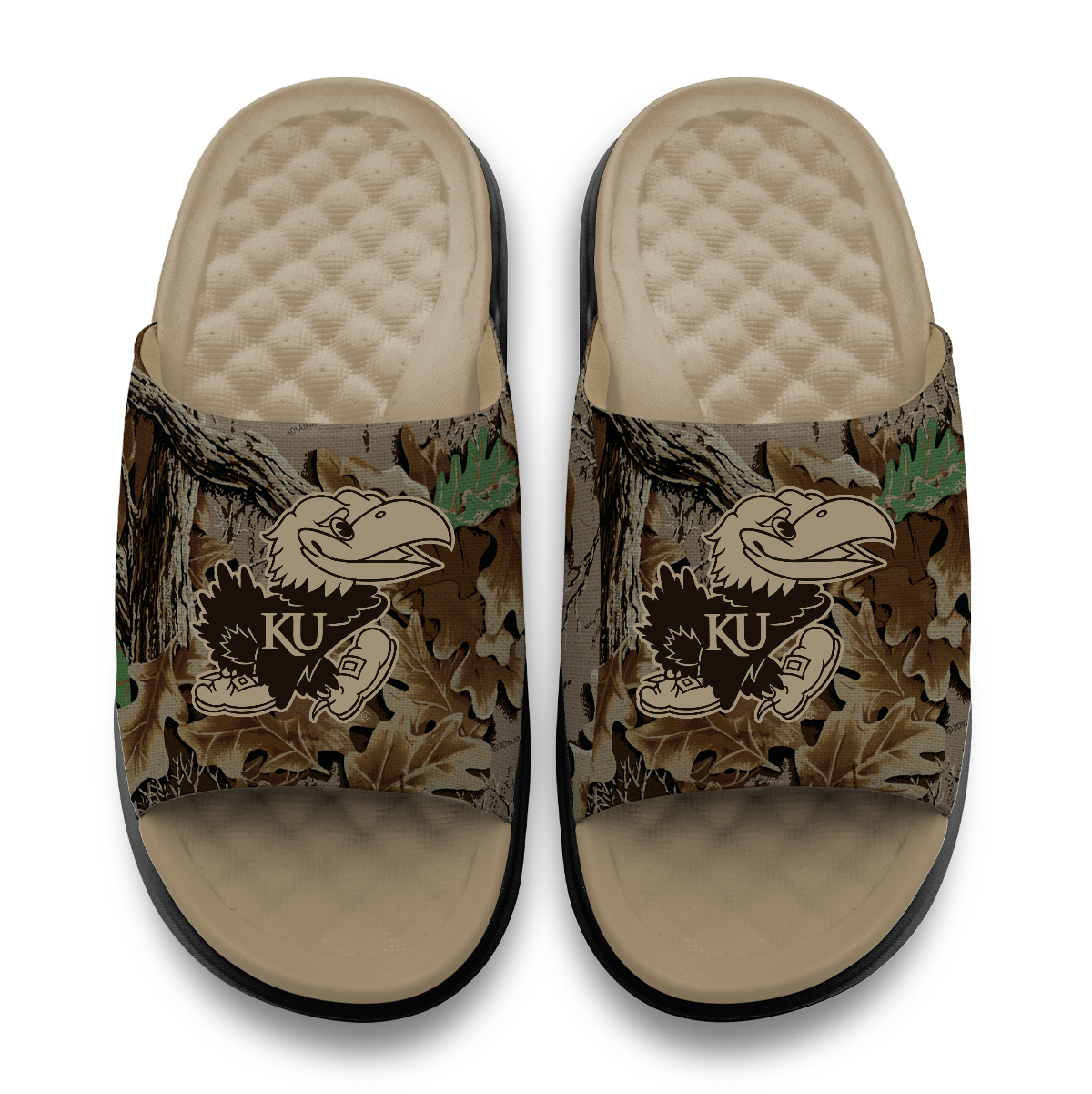 Kansas Jayhawks RealTree Advantage Tan Camo