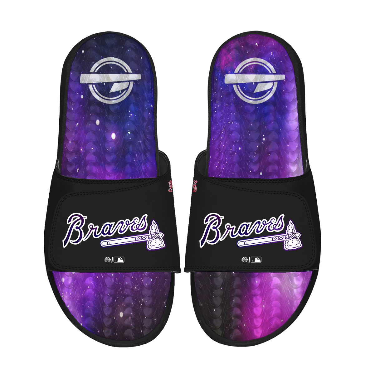 Atlanta Braves Black Galaxy Gel