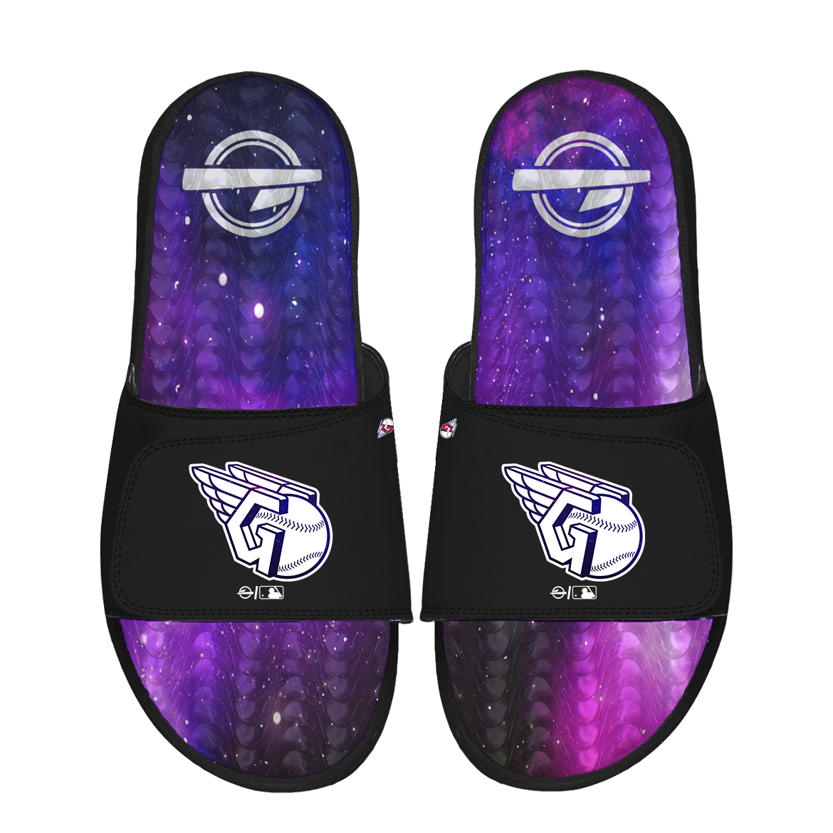 Cleveland Guardians Black Galaxy Gel