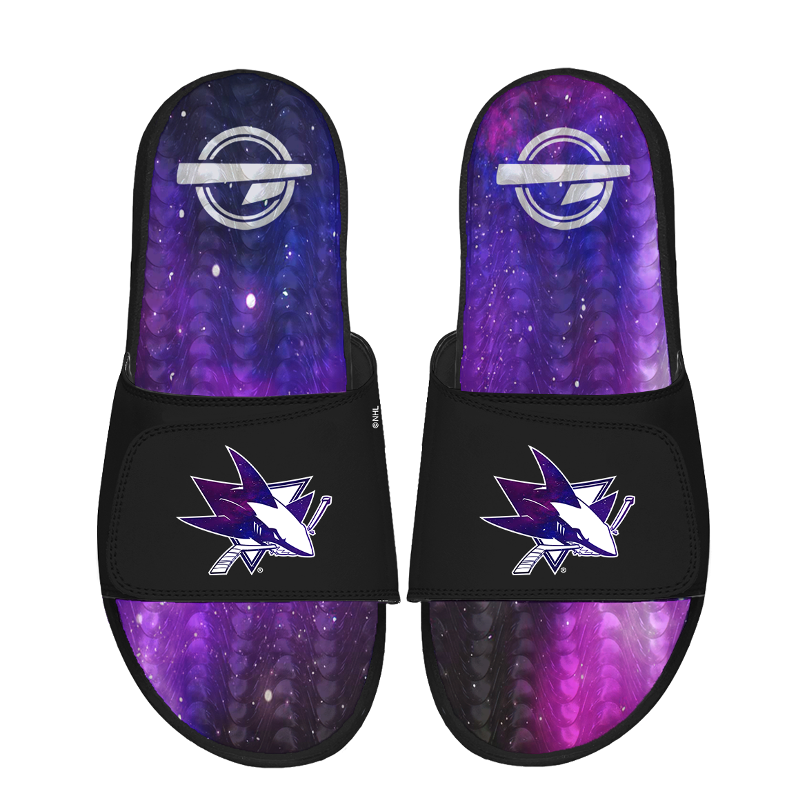 San Jose Sharks Black Galaxy Gel