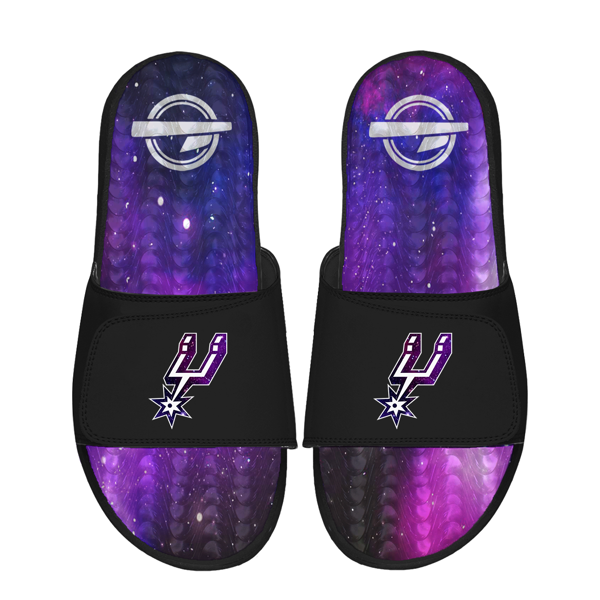 San Antonio Spurs Black Galaxy Gel