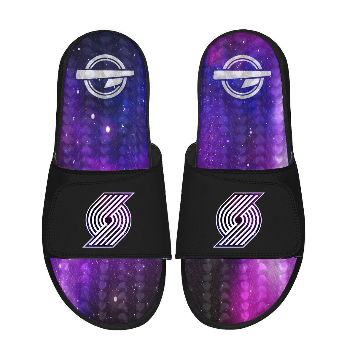 Portland Trailblazers Black Galaxy Gel