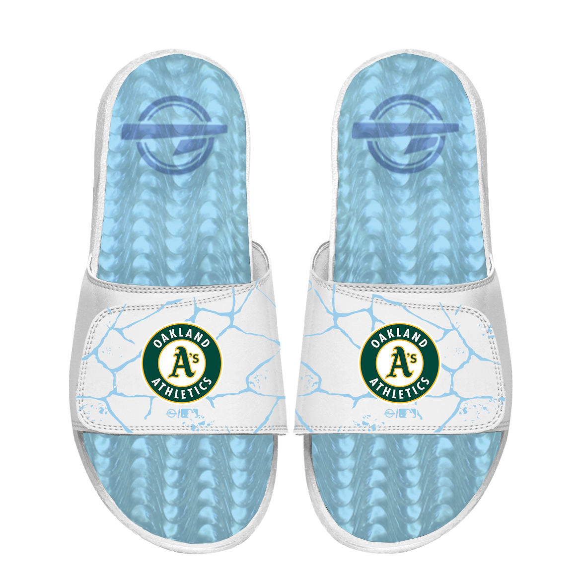 Oakland Athletics White Ice Gel