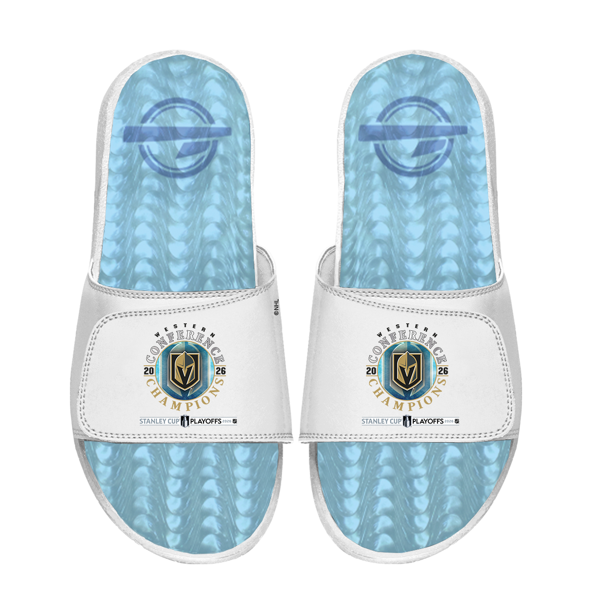 Vegas Golden Knights 2026 Western Conference Champions White Ice Gel