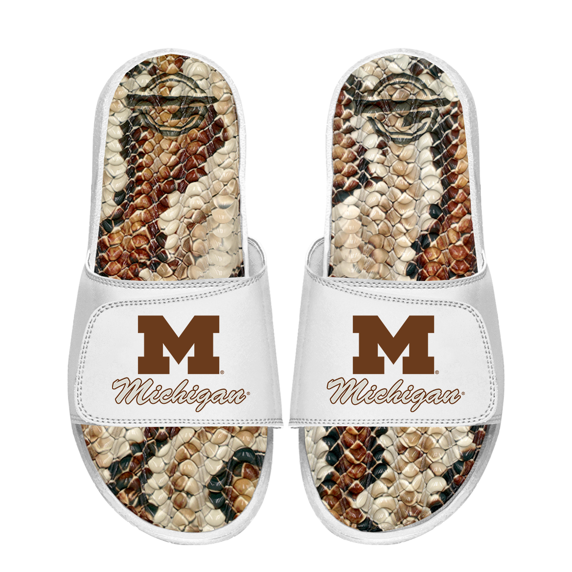 Michigan Wolverines Stacked Snake Gel