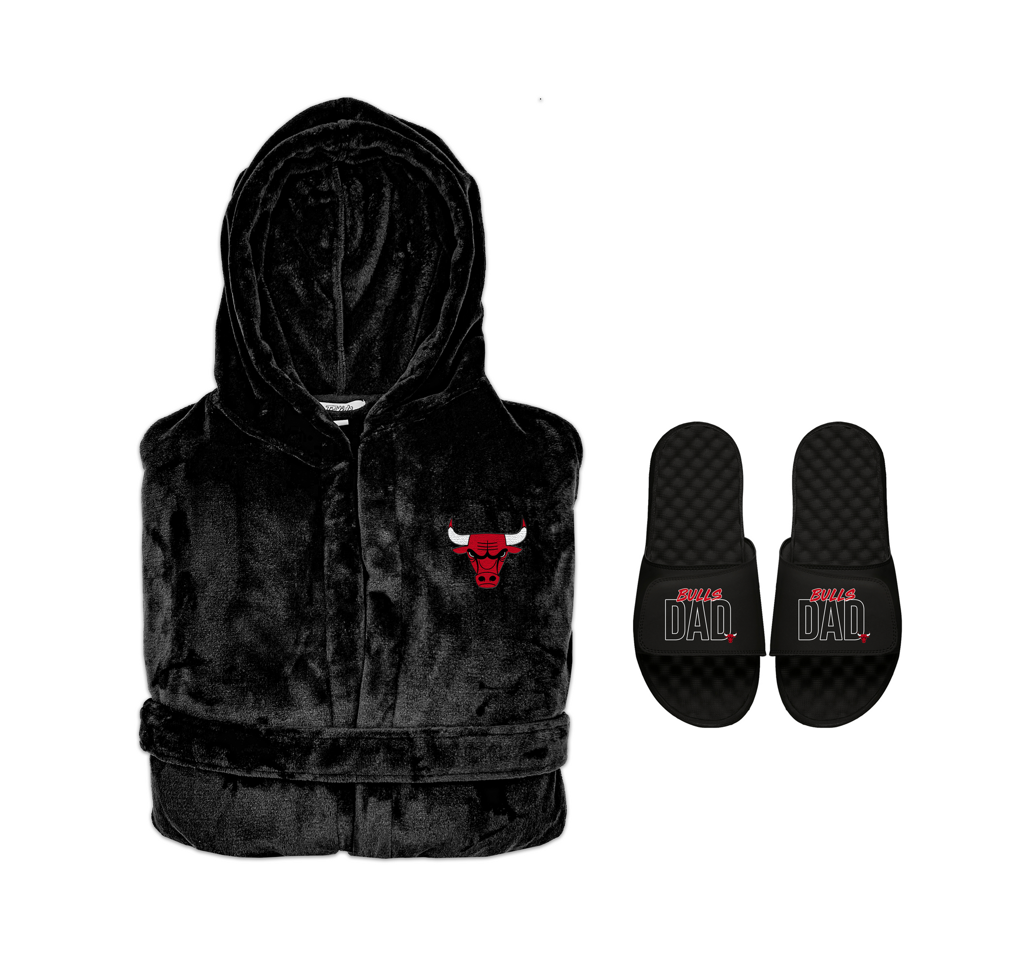 Chicago Bulls Dad Robe Bundle