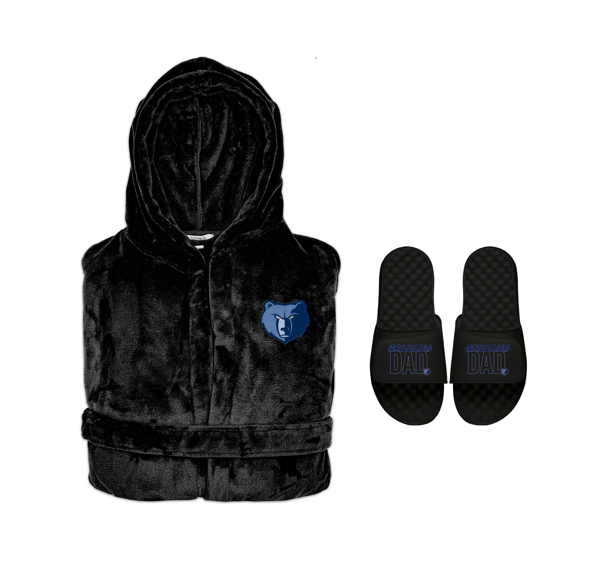 Memphis Grizzlies Dad Robe Bundle