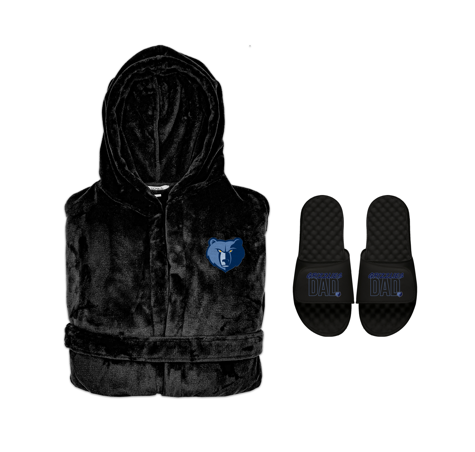 Memphis Grizzlies Dad Robe Bundle