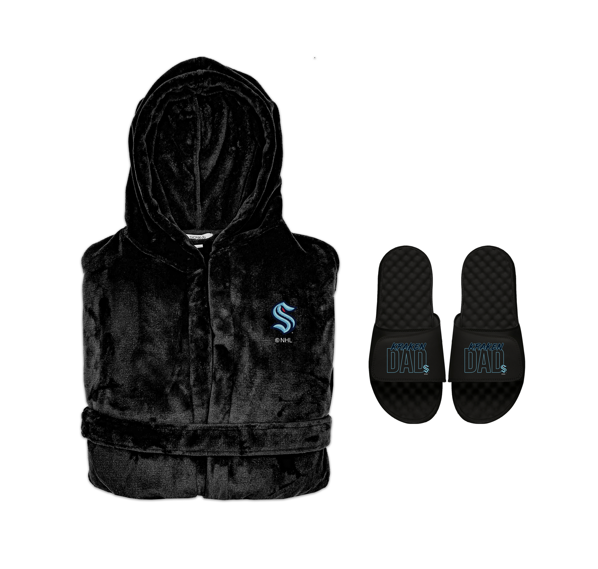 Seattle Kraken Dad Robe Bundle