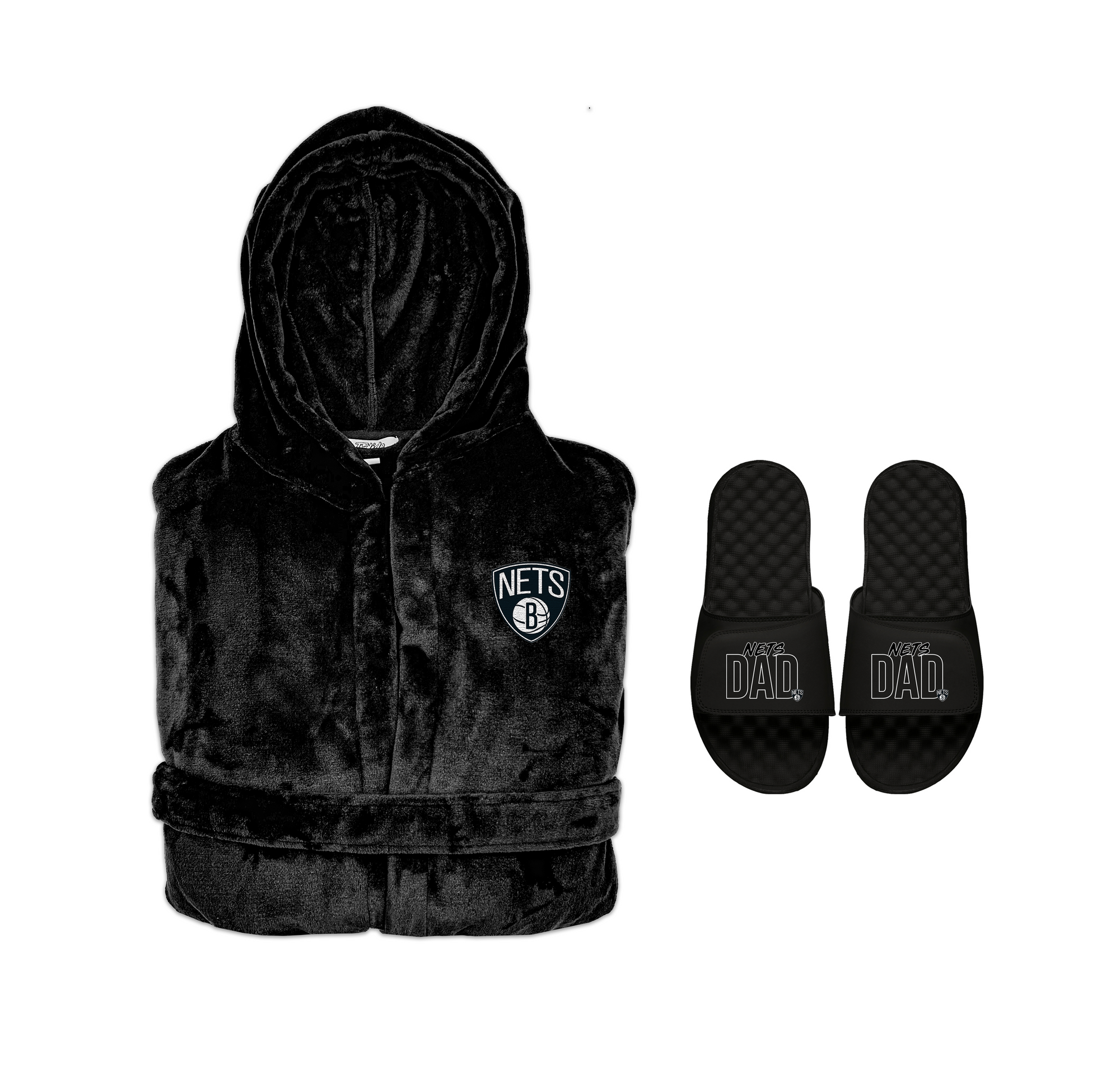 Brooklyn Nets Dad Robe Bundle