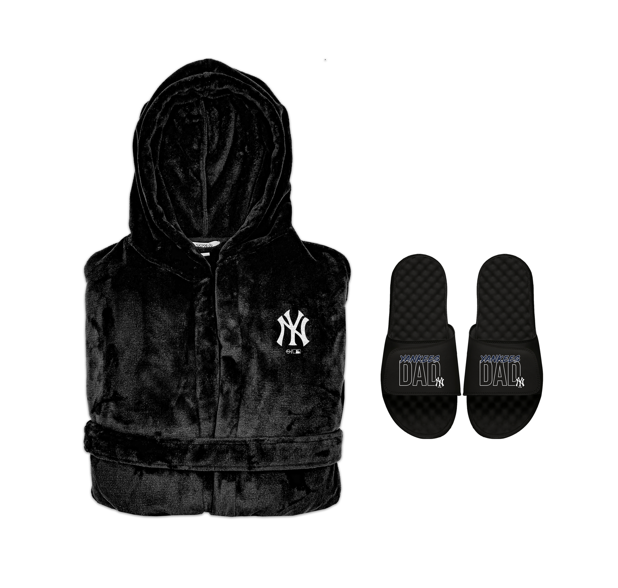 New York Yankees Dad Robe Bundle