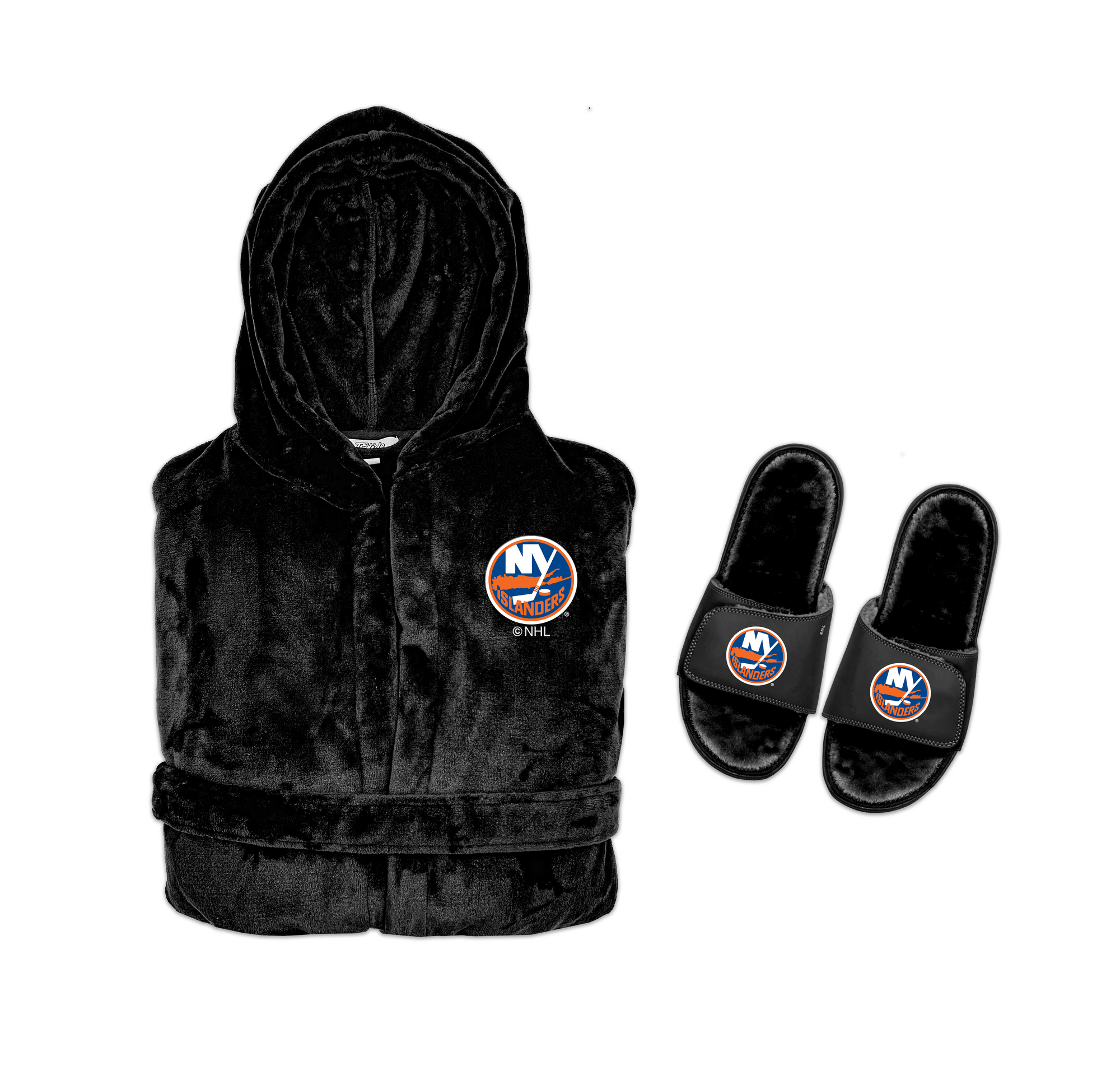New York Islanders Youth Monogram Side Stripe Track Jacket
