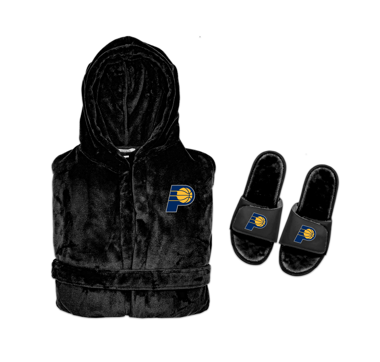 Indiana Pacers Phantom Robe Slide Bundle