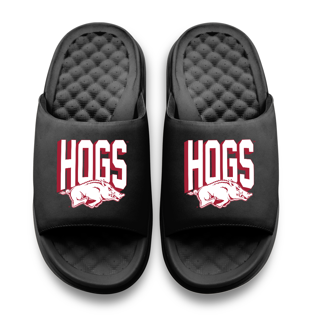 Arkansas Razorbacks Logo Stack ISlide x Gameday Couture