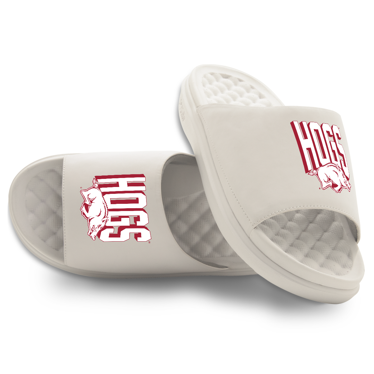 Arkansas Razorbacks Logo Stack ISlide x Gameday Couture