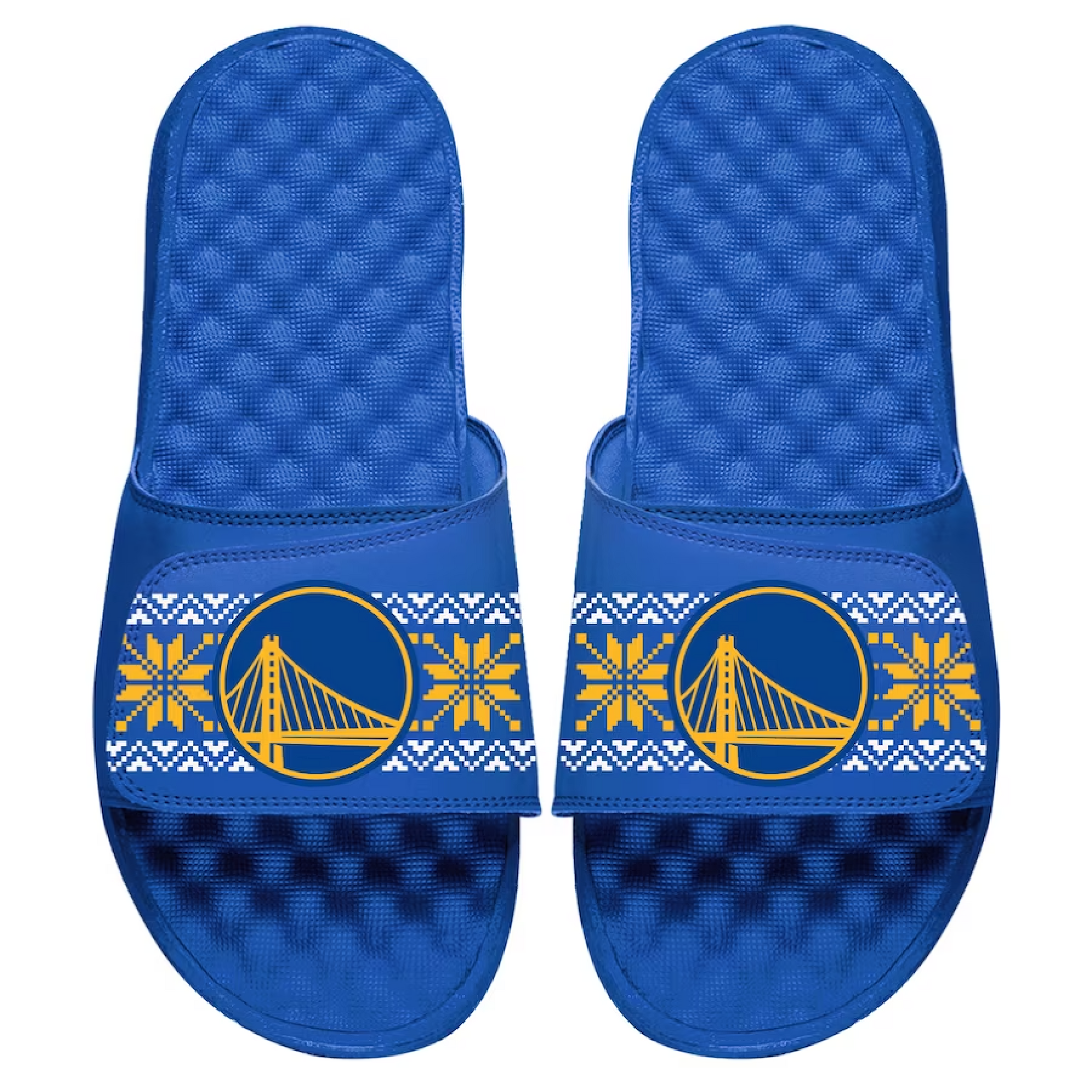 Golden State Warriors Ugly Sweater Slides