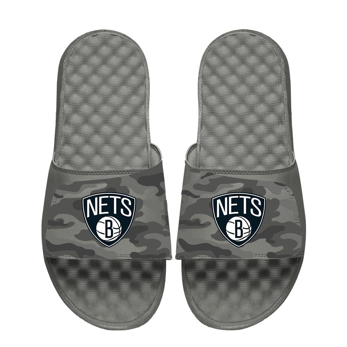 Brooklyn Nets Urban Camo Slides