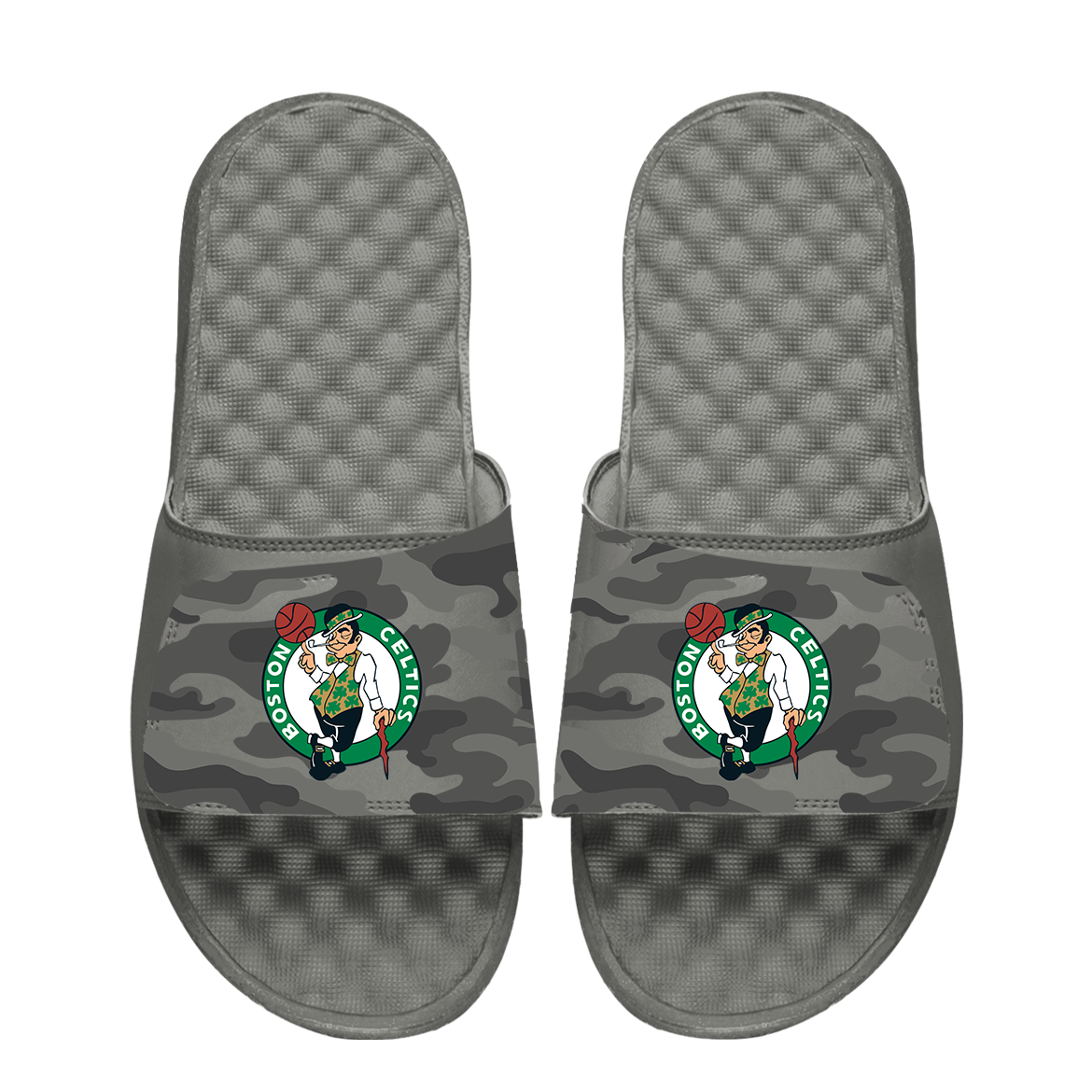 Boston Celtics Urban Camo Slides