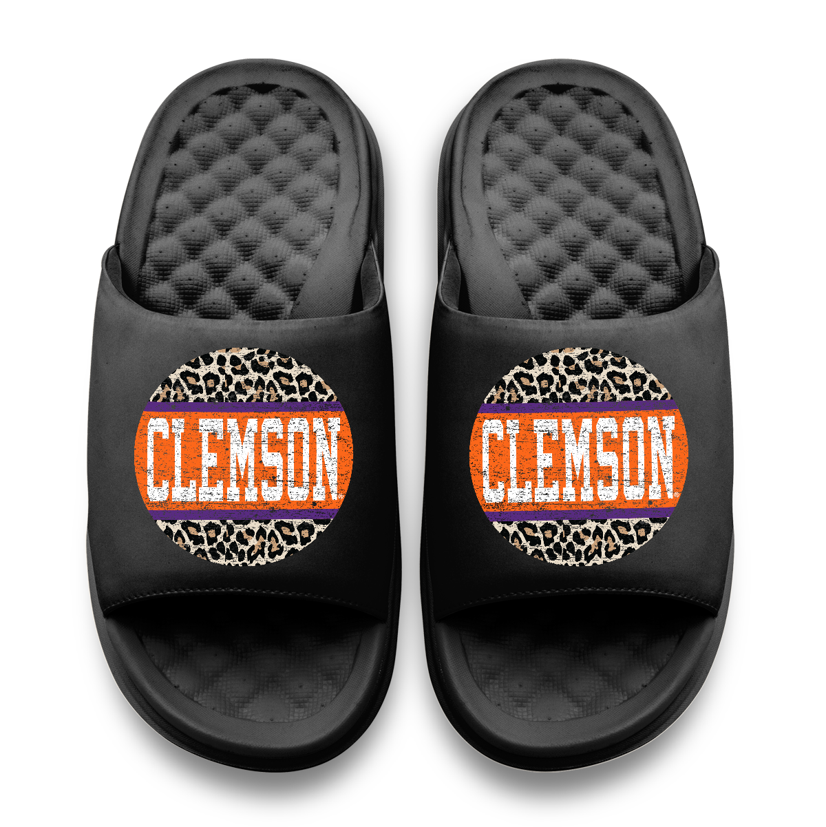 Clemson Tigers Cheetah ISlide x Gameday Couture