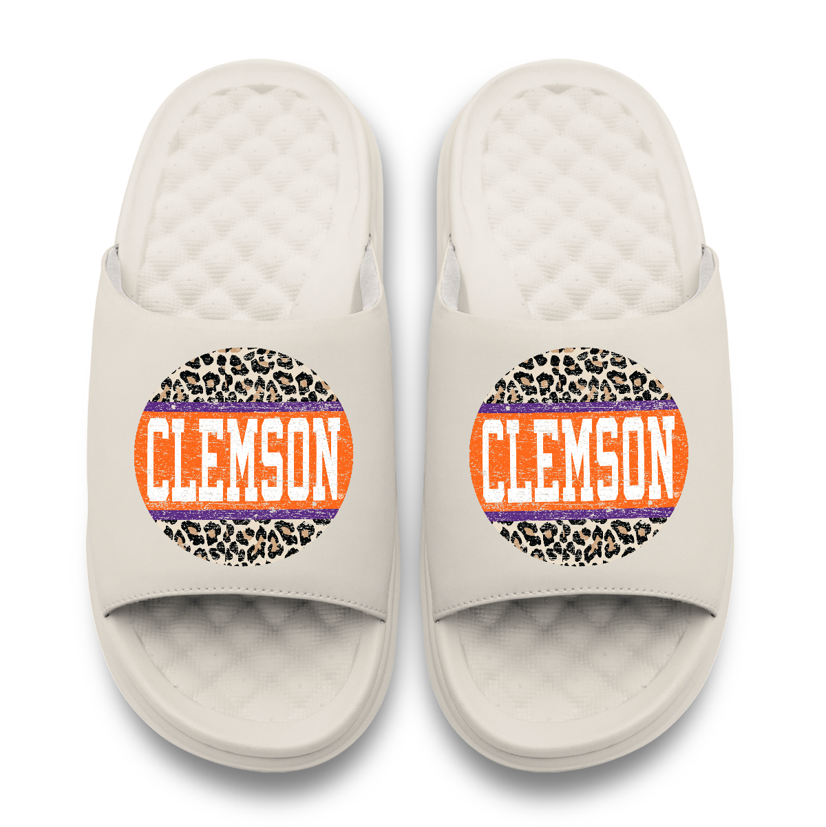 Clemson Tigers Cheetah ISlide x Gameday Couture