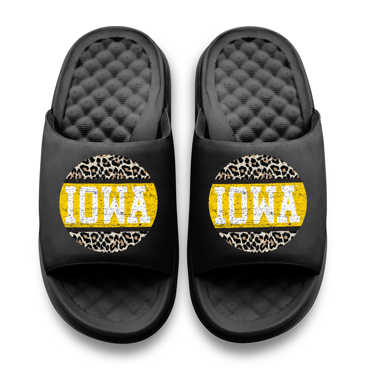 Iowa Hawkeyes Cheetah ISlide x Gameday Couture