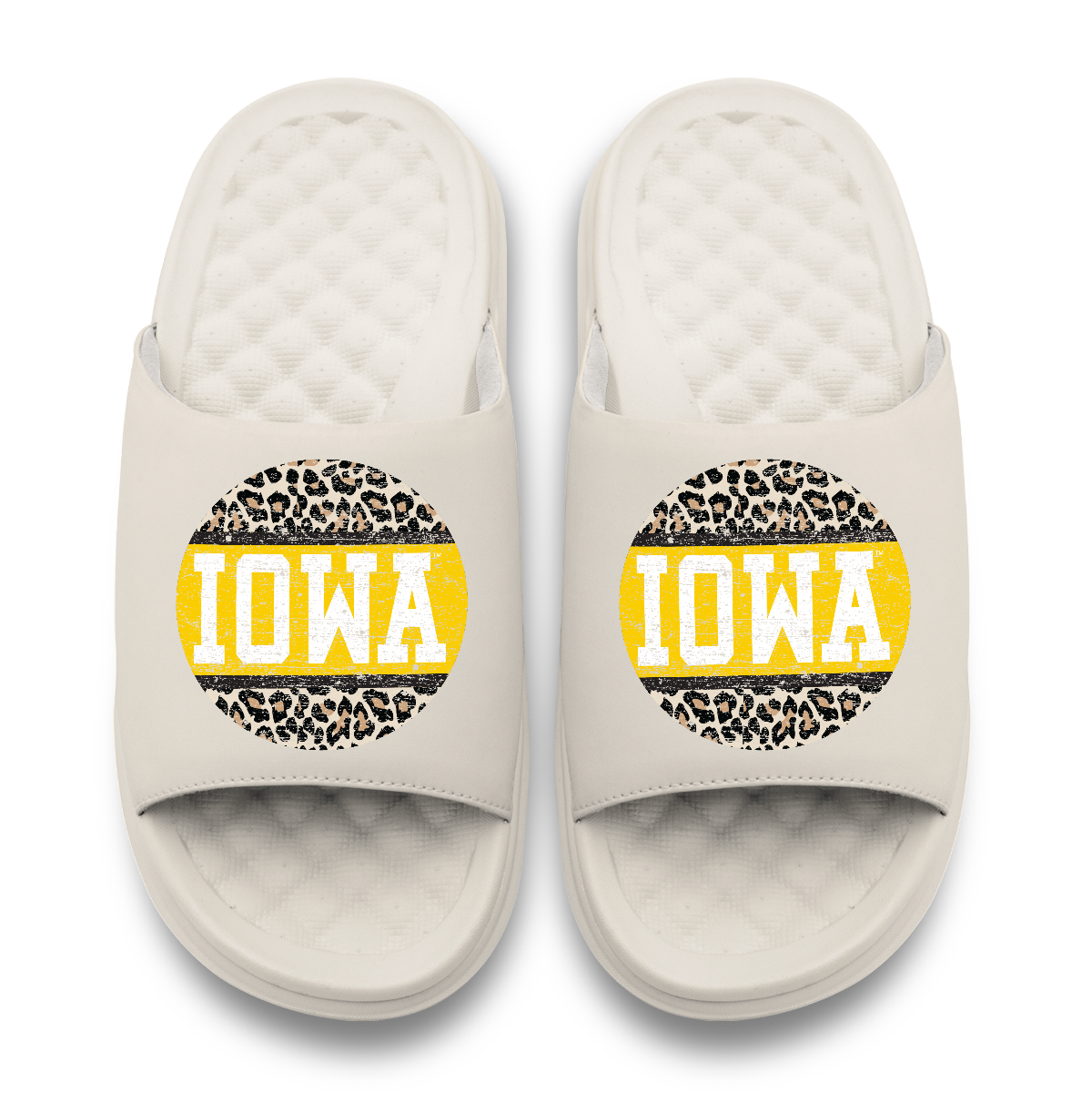 Iowa Hawkeyes Cheetah ISlide x Gameday Couture