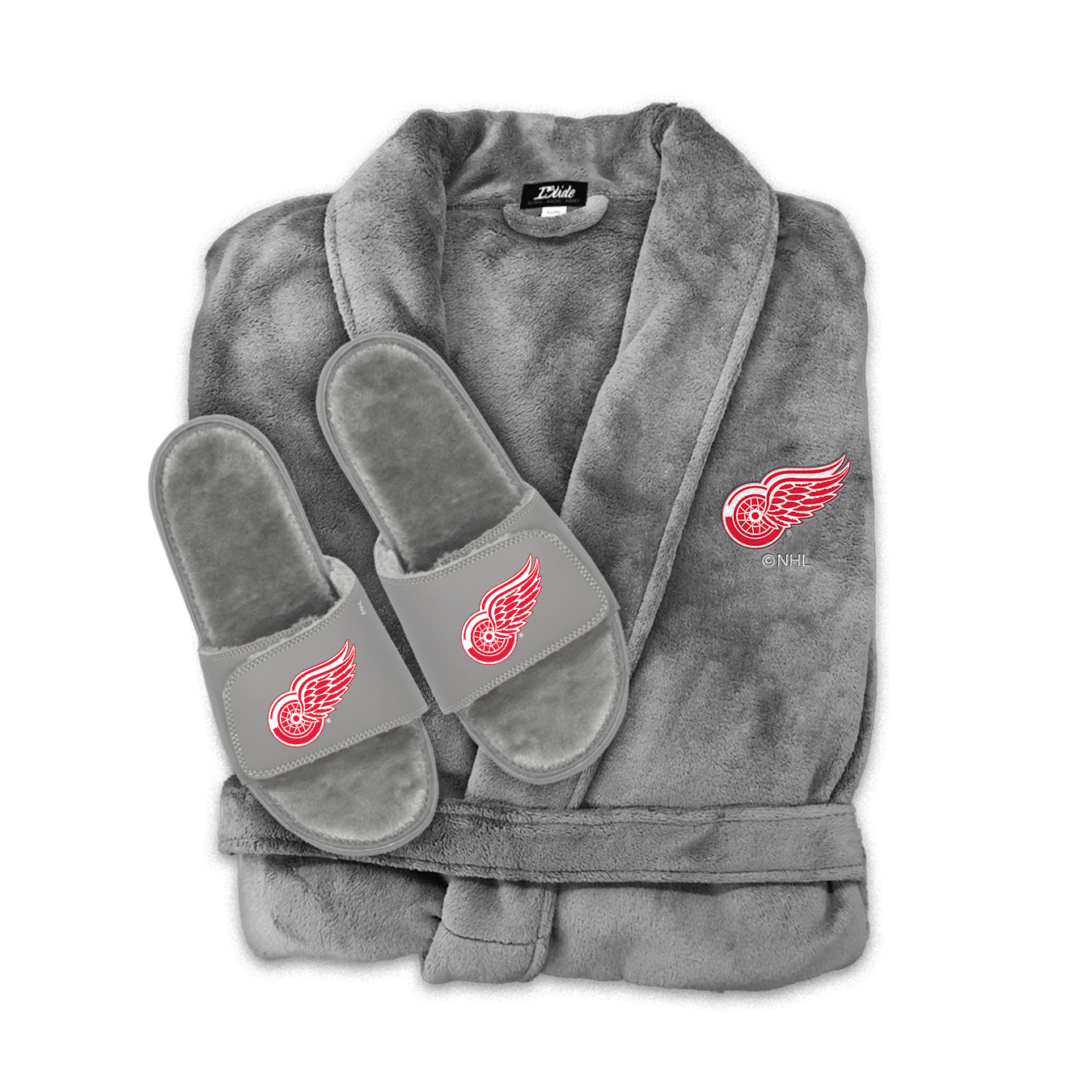 Detroit Red Wings Boss Robe Slide Bundle