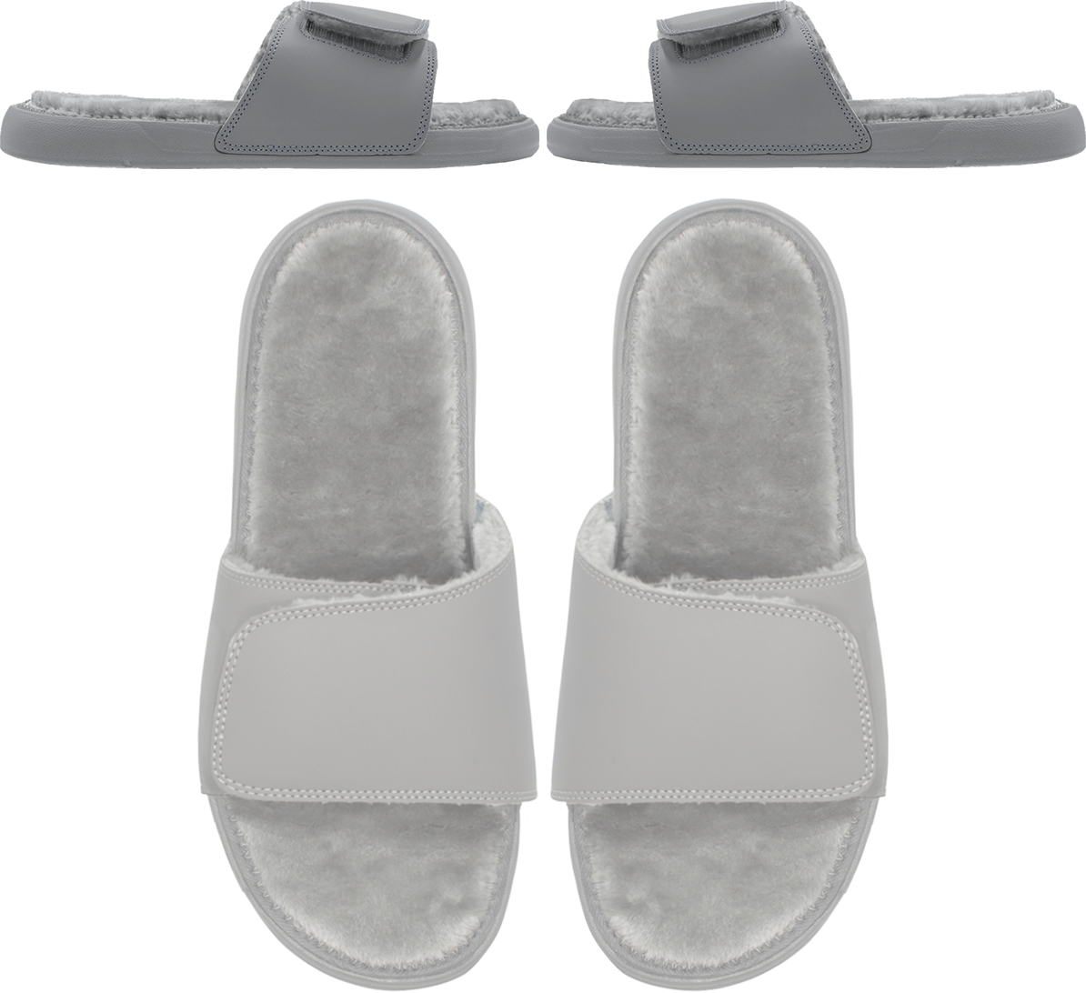 Custom Mantra Fur Slides