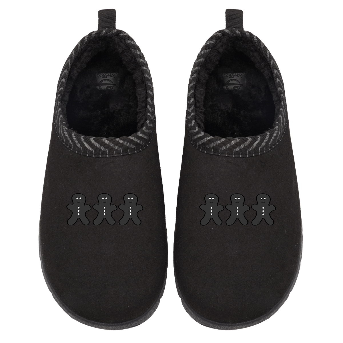Gingerbread Men Pattern Tonal Mission Slipper