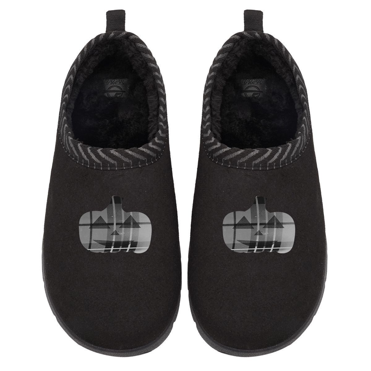 Plaid Pumpkin Tonal Mission Slipper