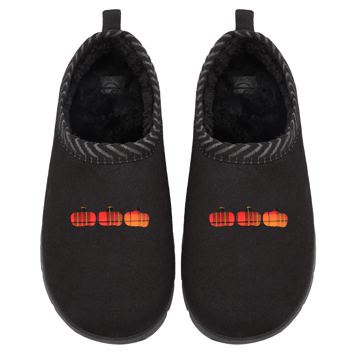 Plaid Pumpkin Pattern Mission Slipper