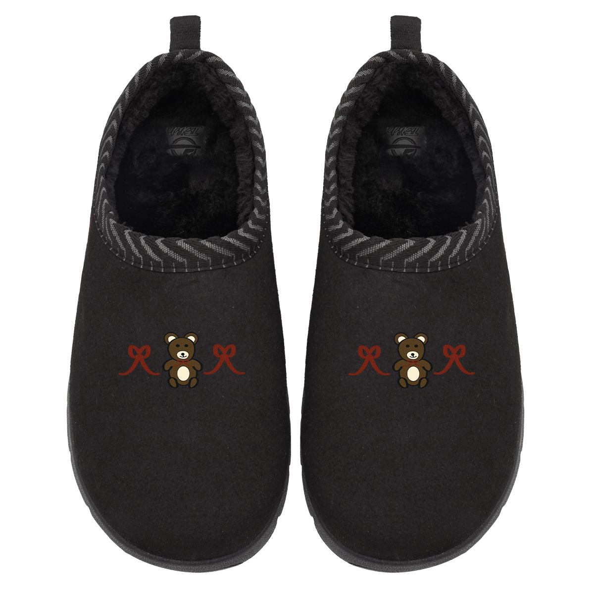Bows and Teddy Bear Mission Slipper
