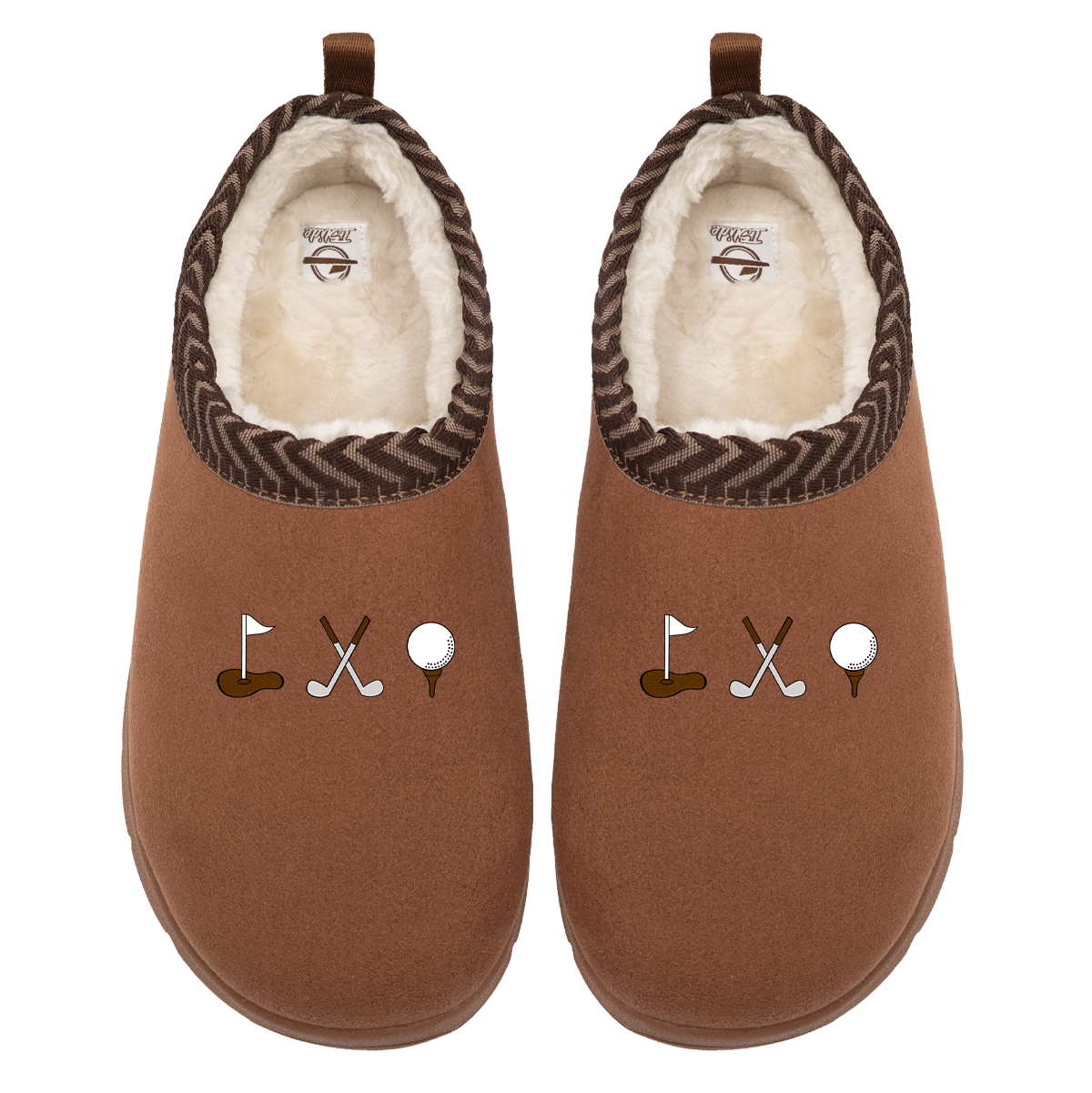 Golf Pattern Blown Up Tonal Mission Slipper