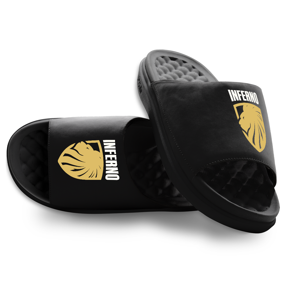 Inferno Black and Gold Motive