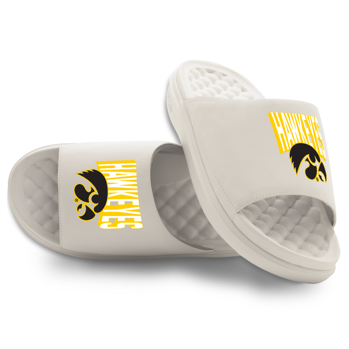 Iowa Hawkeyes Logo Stack ISlide x Gameday Couture