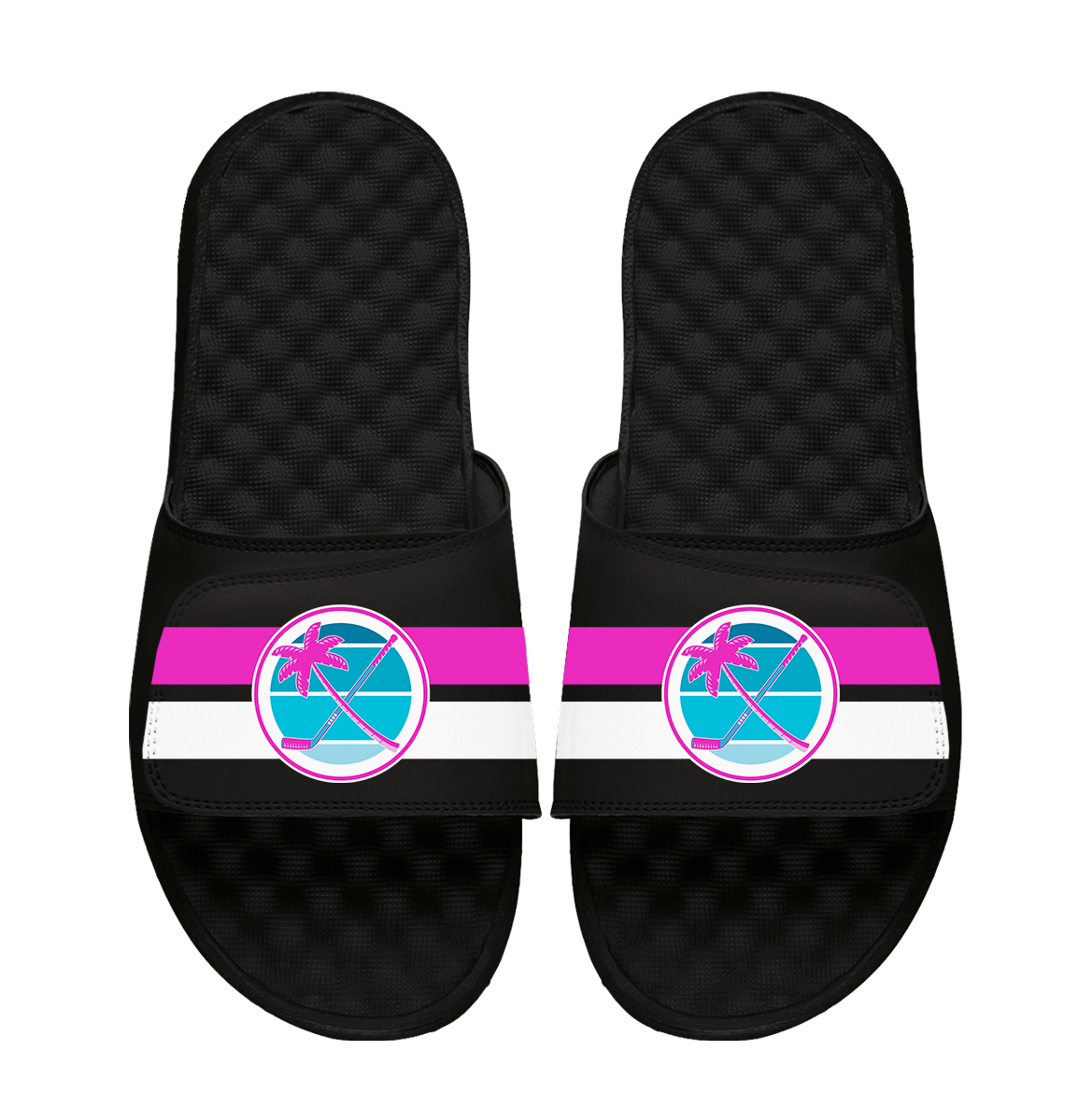 Tropics Pink Stripe Black