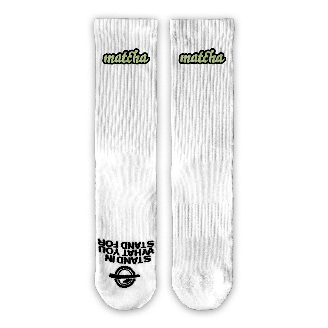 Matcha Wordmark Lifestyle Sock