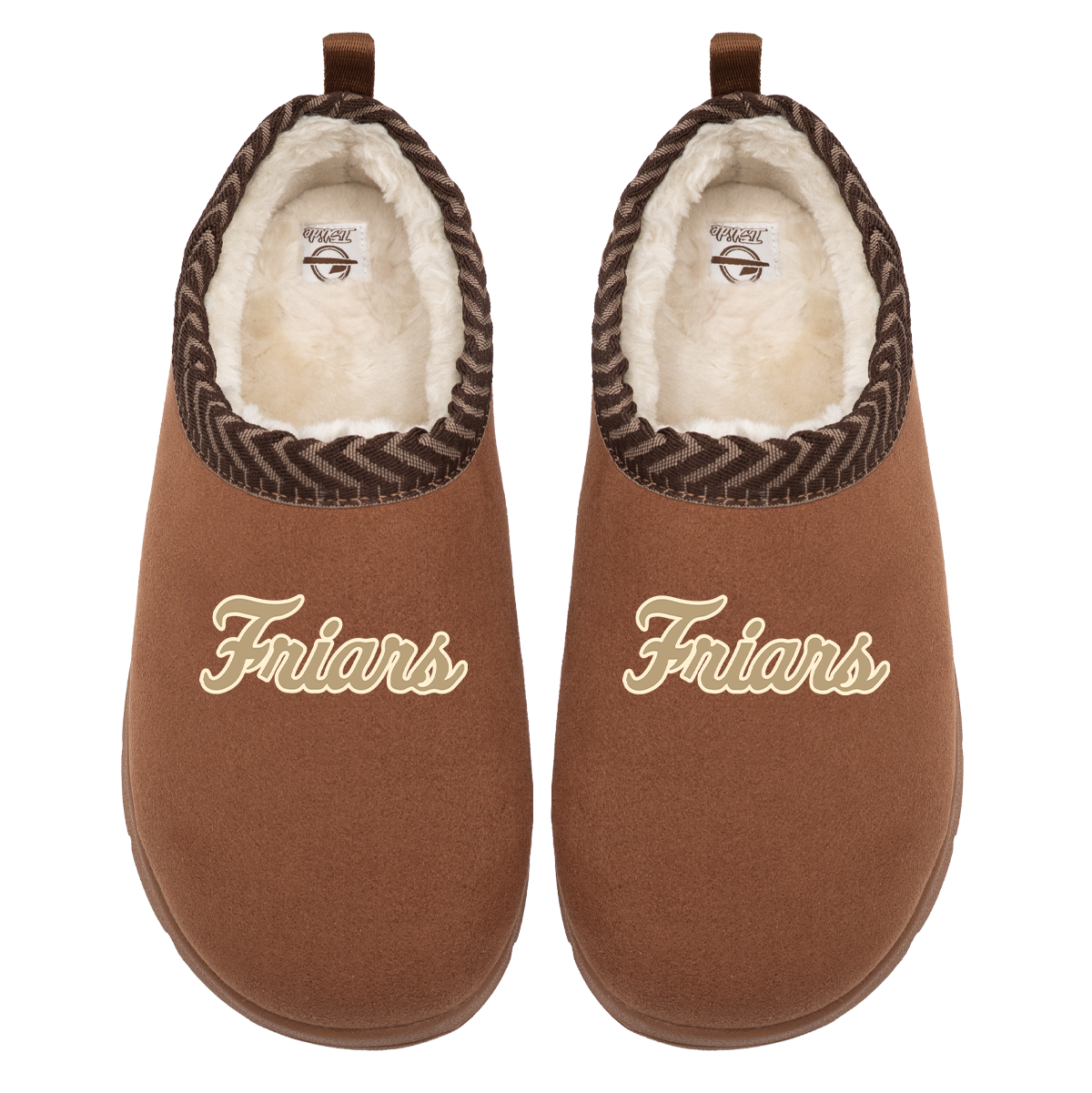 Providence Friars Script Cream Mission Slipper