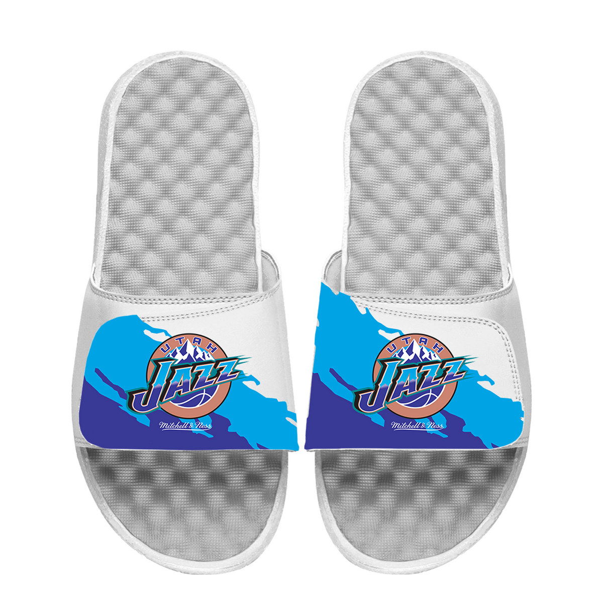 Jazz Mitchell &amp; Ness Paint Stripe Slides