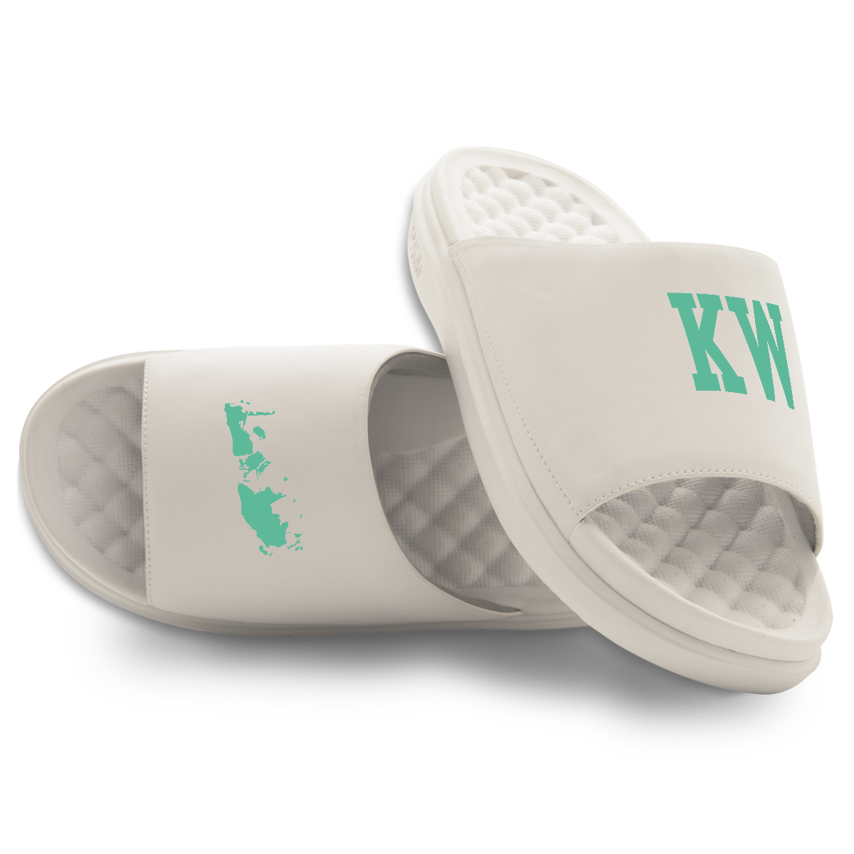 Key West Island Outline Motive