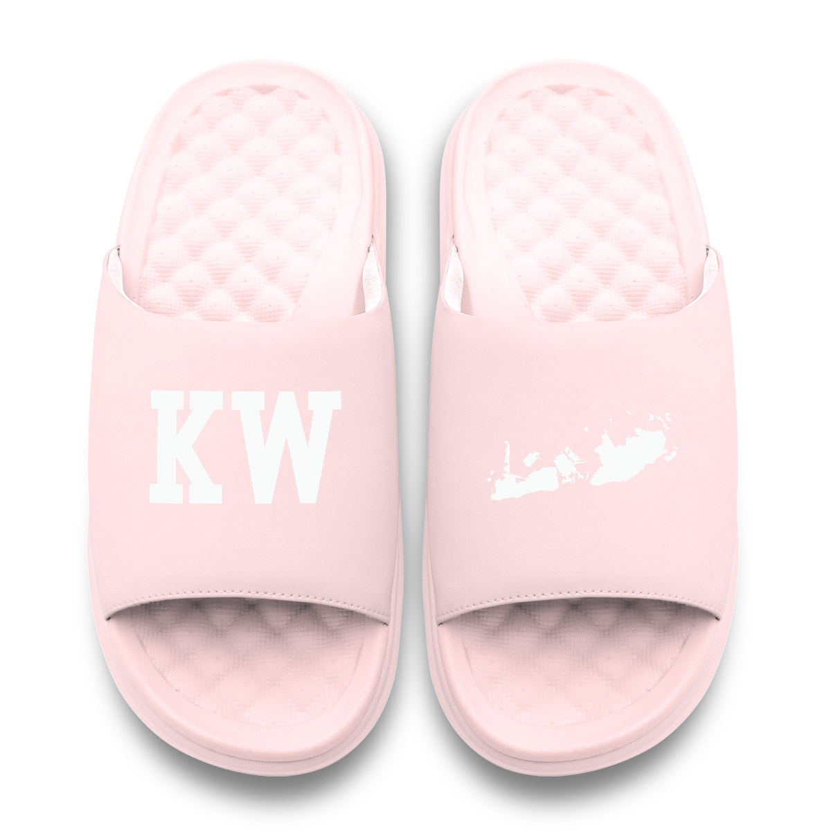 Key West Island Outline Motive