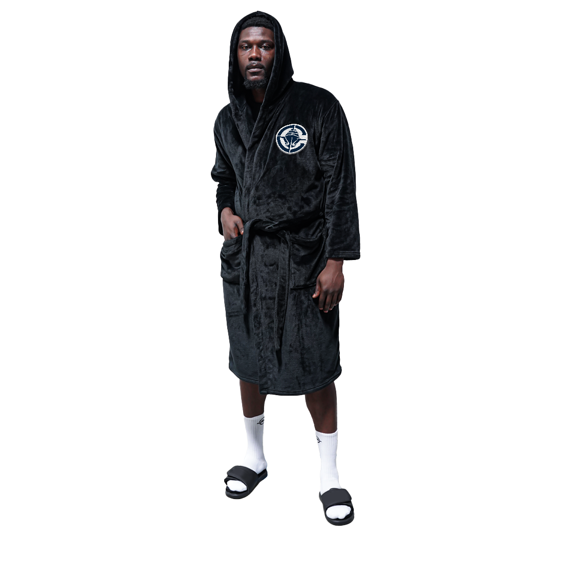 Los Angeles Clippers Black Hooded Phantom Robe