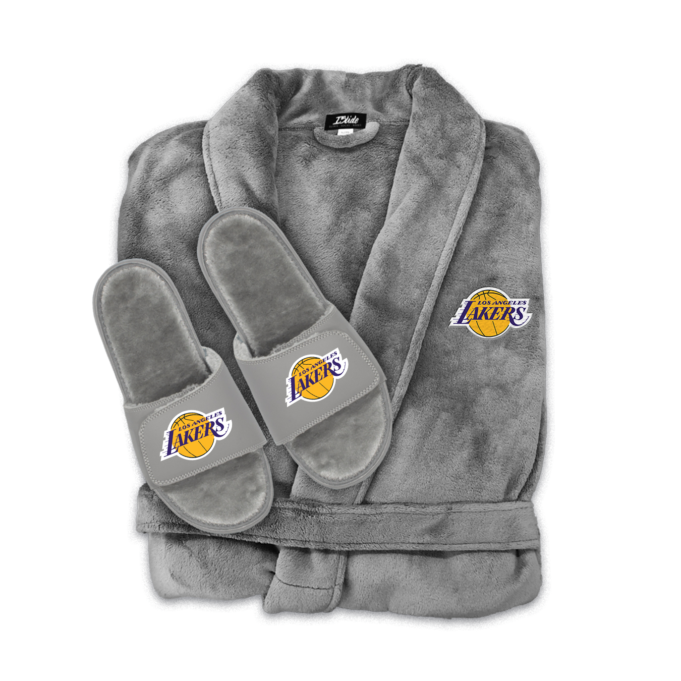 Los Angeles Lakers Boss Robe Slide Bundle